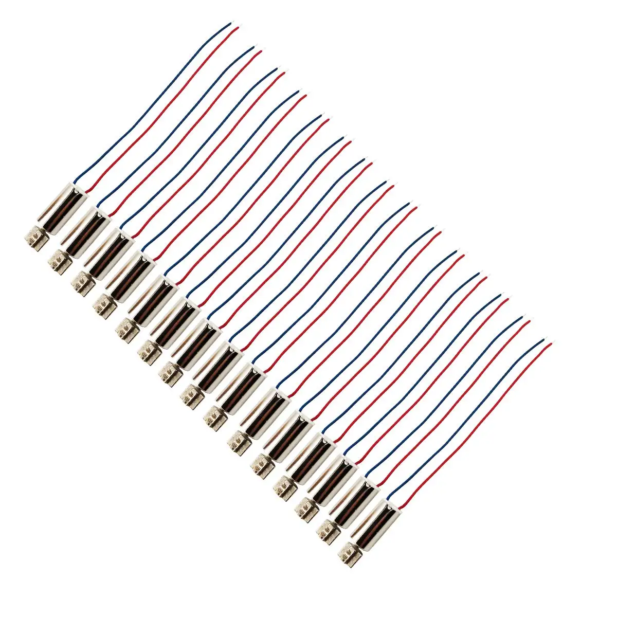 

DC 1.5V-3V Miniature Micro Mini Vibration Coreless Motors Powerful Small Electric Motor with Wire Leads 4*8mm Pack of 15