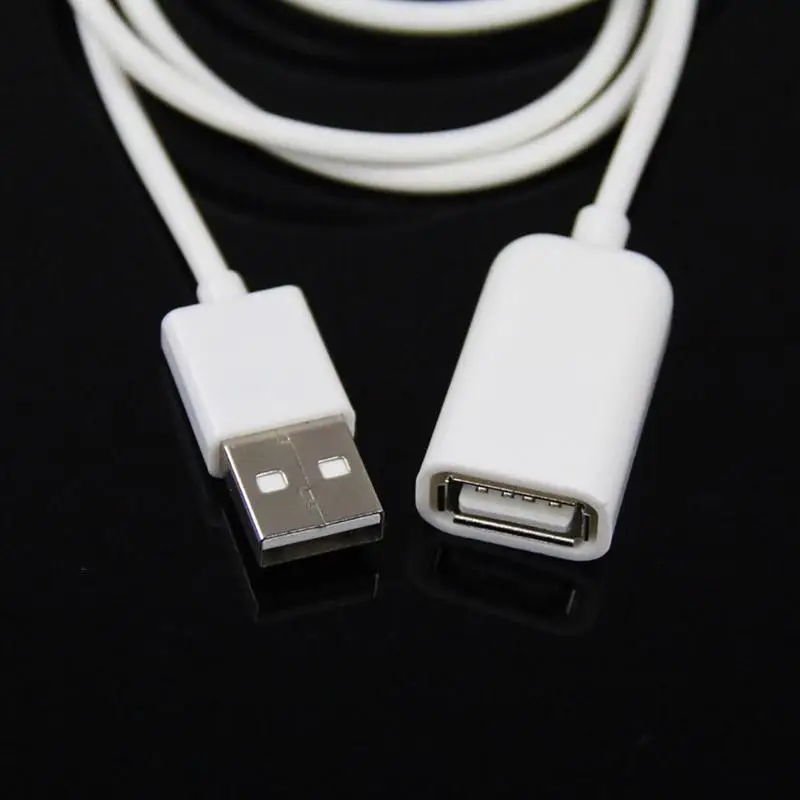 1M USB Male to Female Extension Sync Cable M/F Extender Charger Date Cable for Computer PC Desktop