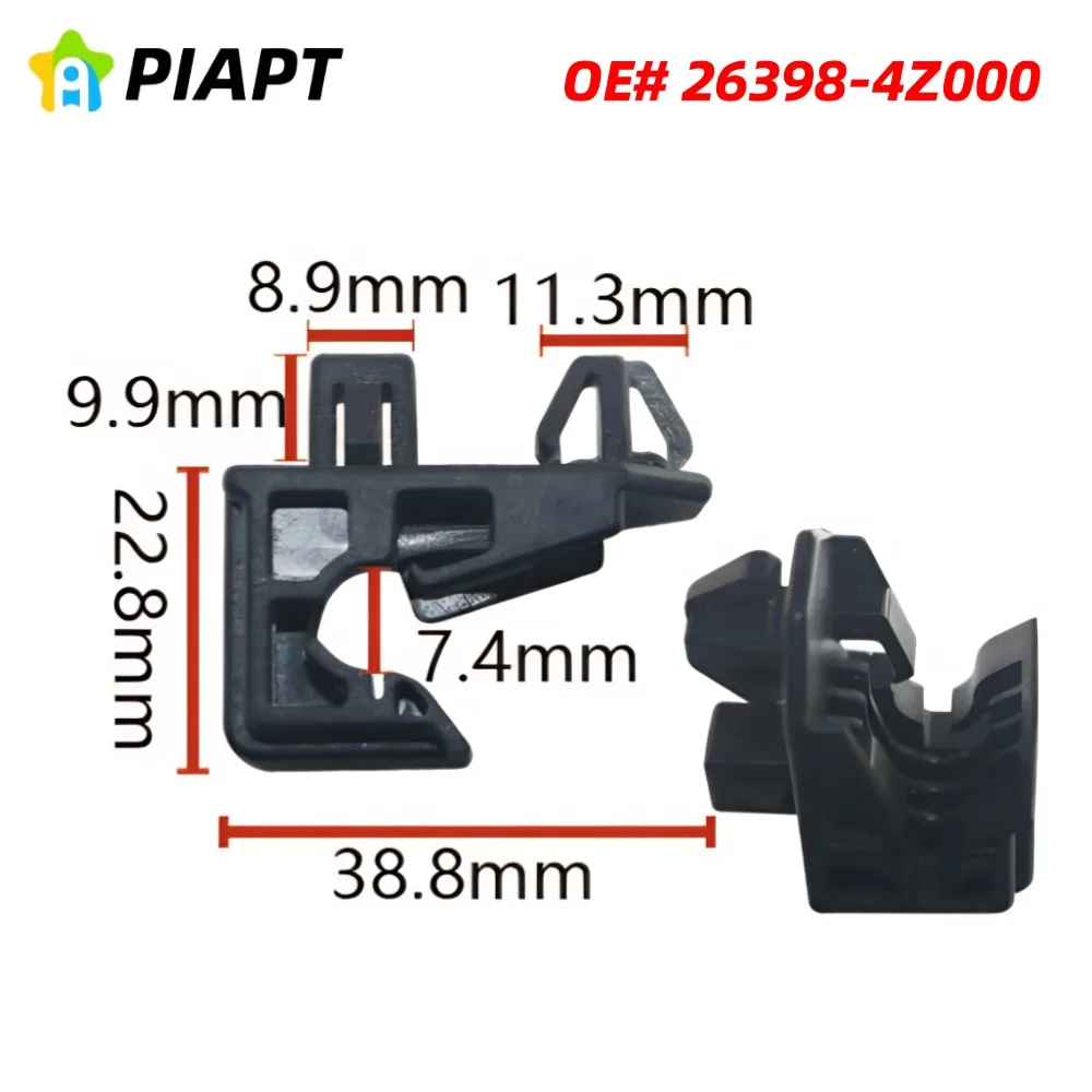 

4pcs OE# 26398-4Z000, 26398-2Y001, 26398-4M400 Headlamp Mount Bracket Support Clip for Nissan Altima Frontier Xterra Maxima