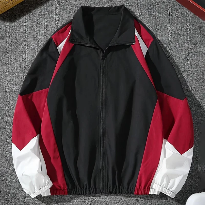 

Hip Hop Streetwear Jackets Men Outdoor Windproof Coats Lightweight Spring Autumn Fashion Windbreak Couple High Street Jackets