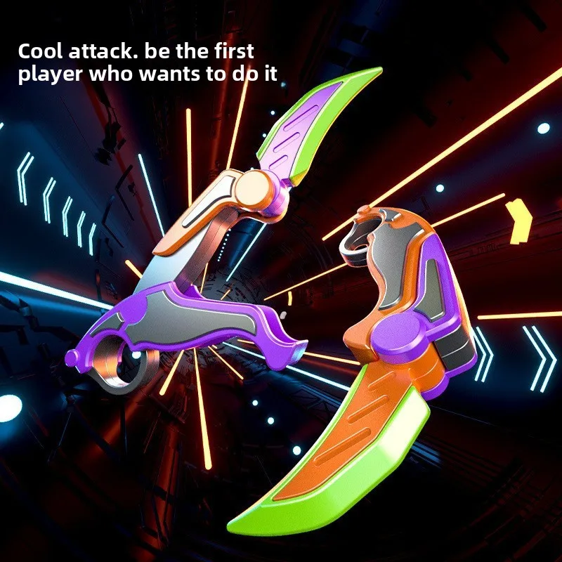 3DPrinted Schwerkraft Klaue Messer Spielzeug Stressabbau Schmetterling Zappeln Griff Sensorischen Spielzeug Kunststoff Stressabbau Angst Spielzeug Messer