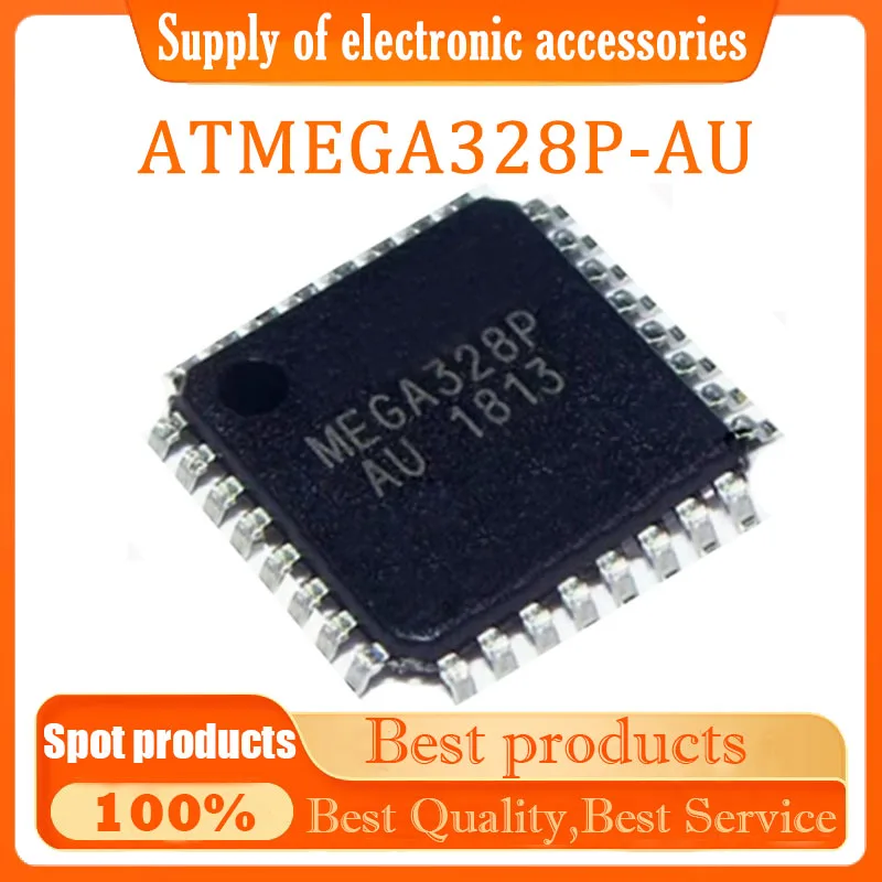 New Original ATMEGA328P-AU MEGA328P-AU TQFP32 Microcontroller Chip