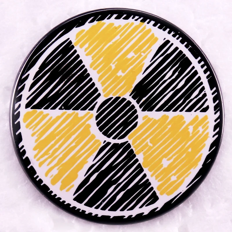 Radiology Radiation Logo brooch badge Rad Tech Enamel Pin classic button lapel pin