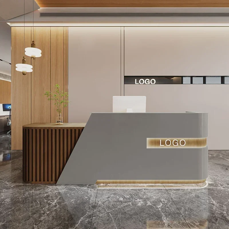 Company Reception Desk Paint Table Beauty Salon Bar Beauty Shop Bar Shop checkout page