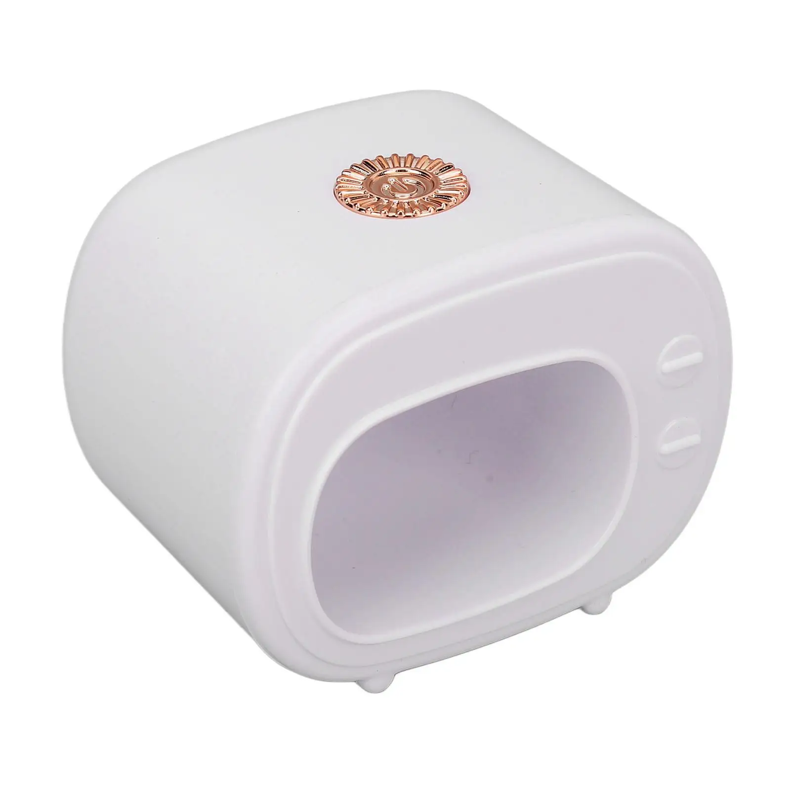 Portable Mini UV LED Nail Dryer with 4 Beads - Fast Curing Lamp for Gel Polish & Nail Art Tools