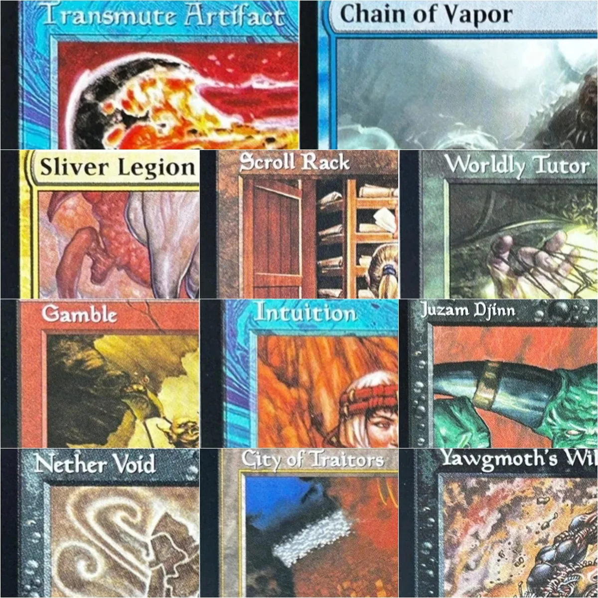 

Regular "The Abyss/Transmute Artifact/City of Traitors "Magical Proxy Cards Quality Proxy Board Playing Game Trading Cards Proxy
