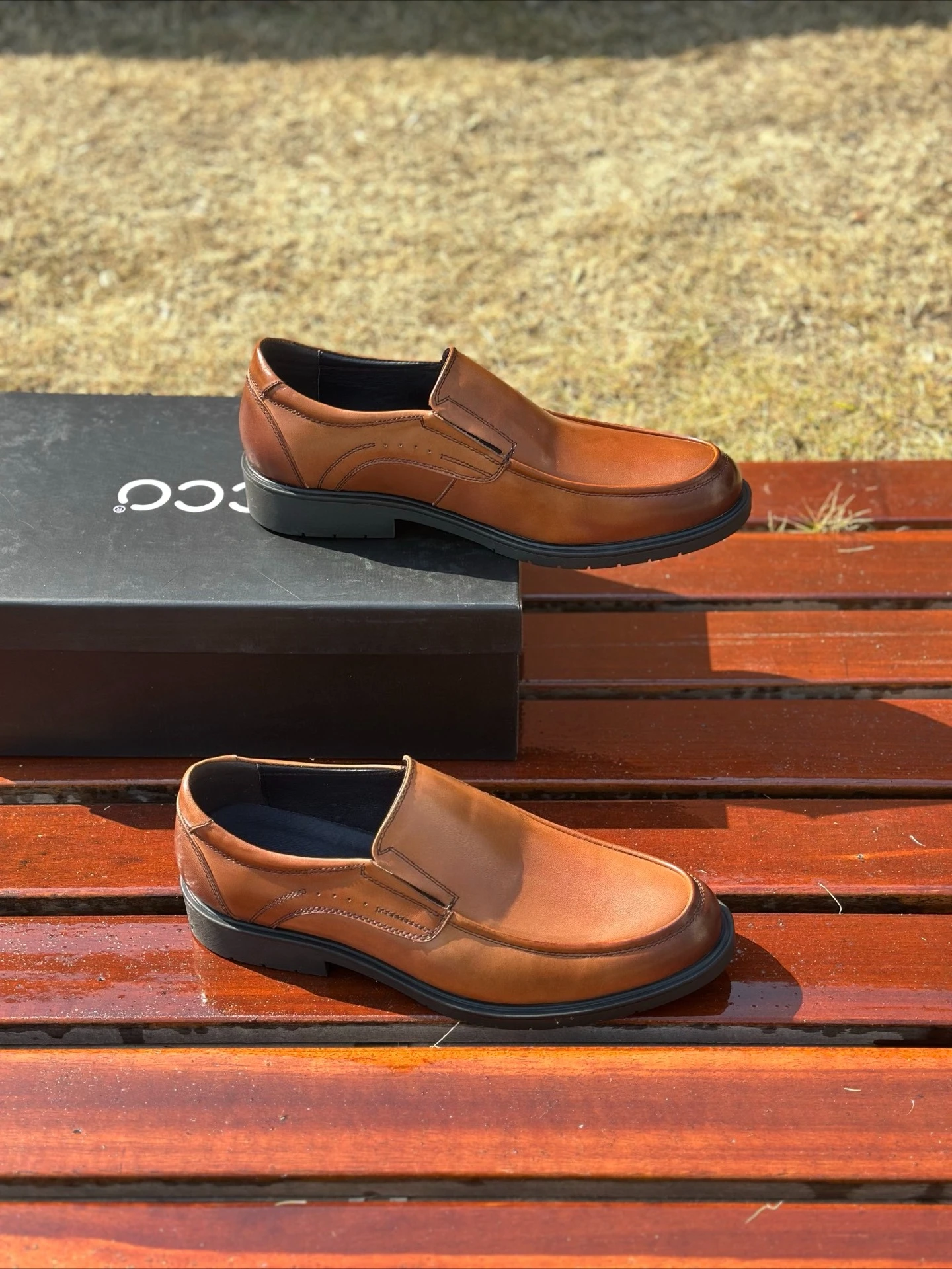 

Premium EC Men Leather Shoes Luxury Fashion Formal Business Oxford Breathable Low Top Sneaker Casual Dress Footwear