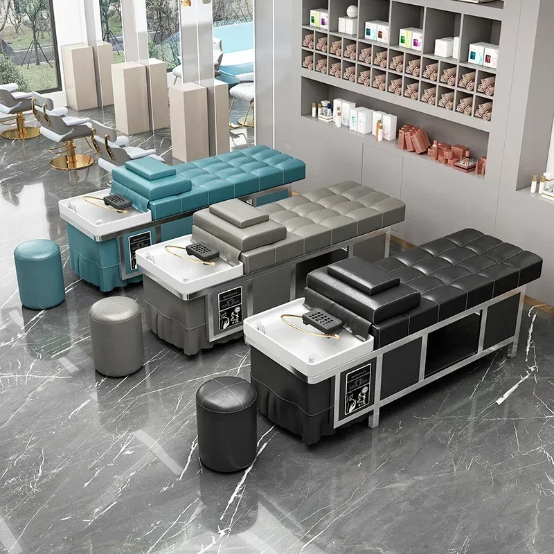 

Стулья для укладки, парикмахерское кресло для мытья волос, женское кресло для салона красоты, гидравлическое спа-оборудование, Cama Abatible, эстетический шампунь