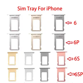 Držák na kartu Micro Nano SIM pro iPhone 6 6S Plus, náhradní díl, adaptér 12 nejlepší prodej Originální iPhone 6s 64GB - №7