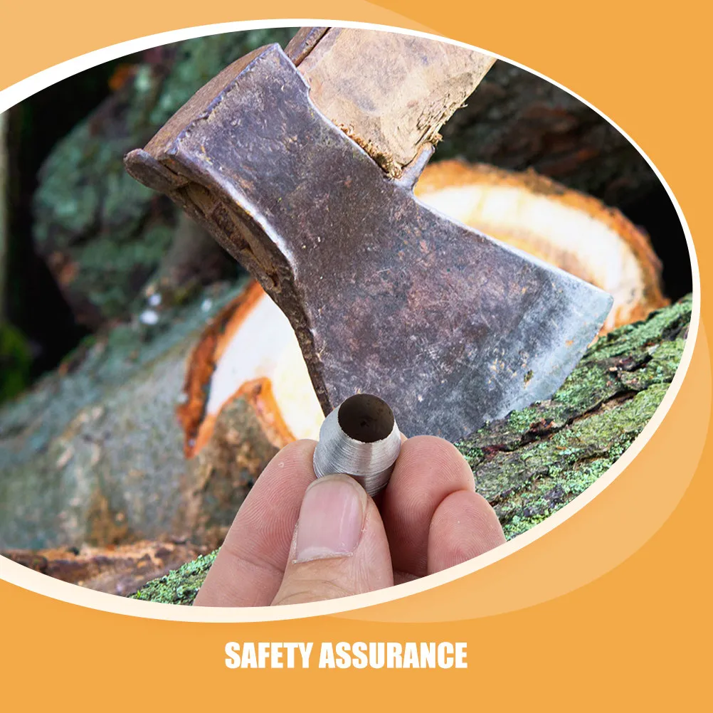 15Pcs Axe Handle Wedges Metal Hammer Wedge Kit for Wood Splitting Farming Tool Reinforcement Safety Round Handle Accessories view 4
