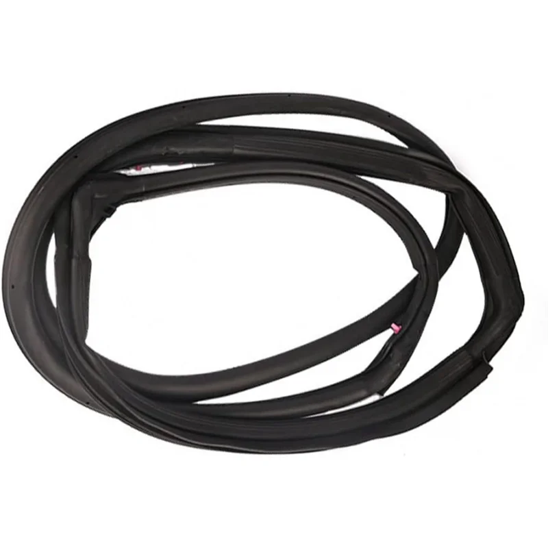 

ABKU-Front Door Weatherstrip Seal Set For Jeep Wrangle JK 2007-2018 Full Door Felt Gasket Trim Seal 12303.21 12303.22 Replacemen