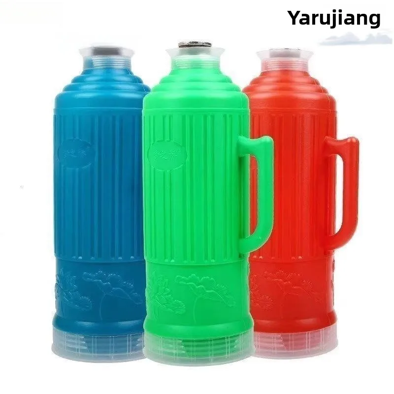 

Vintage Sle Thermal Bottle Home Use Hot Water Bottle Insulated Flask Retro Warm Pot Long Lasting Heat Retention Glass Material