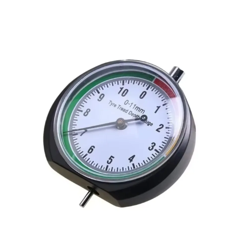 Tire Tread Depth Gauge Ruler Tool 0-11mm Tire Measurement Tool for Repair Pattern Depth Gauge Tire Measurement Gauge