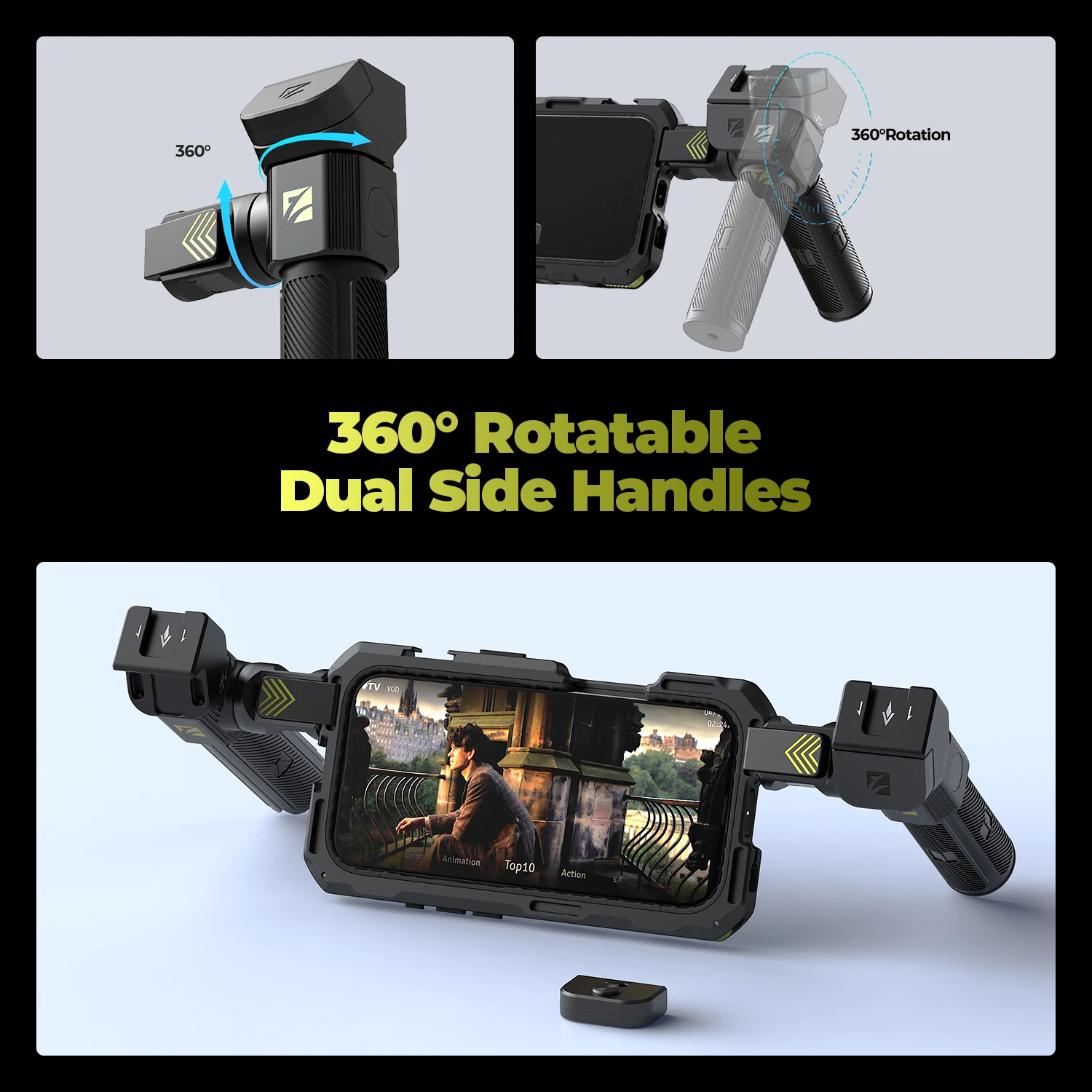 リフトアイホンプロ Freewell multifunción Smartphone Rig Cage compatibilidad iPhone 16