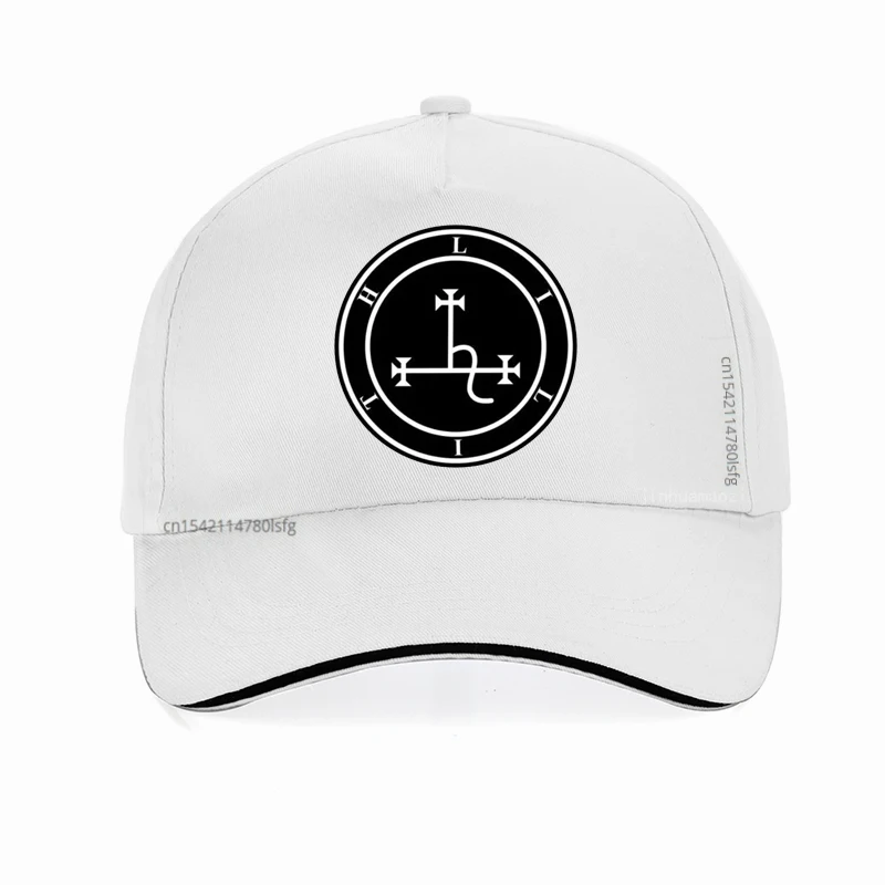 Dawapara Lilith Sigil hat for Men Women Pagan Amulet Mythology Baseball Cap fashion printing Pagan Amulet Mythology hats