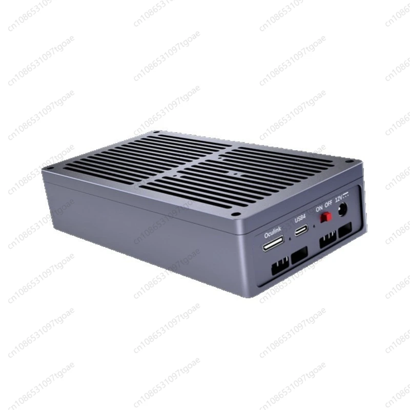 USB4 OCuLink U.2/U.3 SSD Case, V-Port Battery Enclosure for Thunderbolt 3-5 view 2