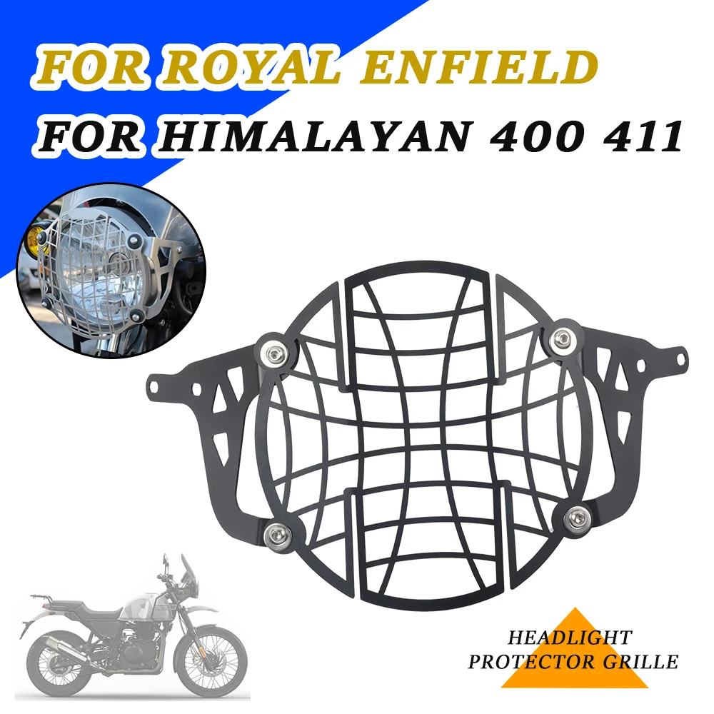 Motorcycle Headlight Guard Grill Grille Protection Cover For Royal Enfield Himalayan 411 Himalayan 400 Himalayan411 Himalayan400