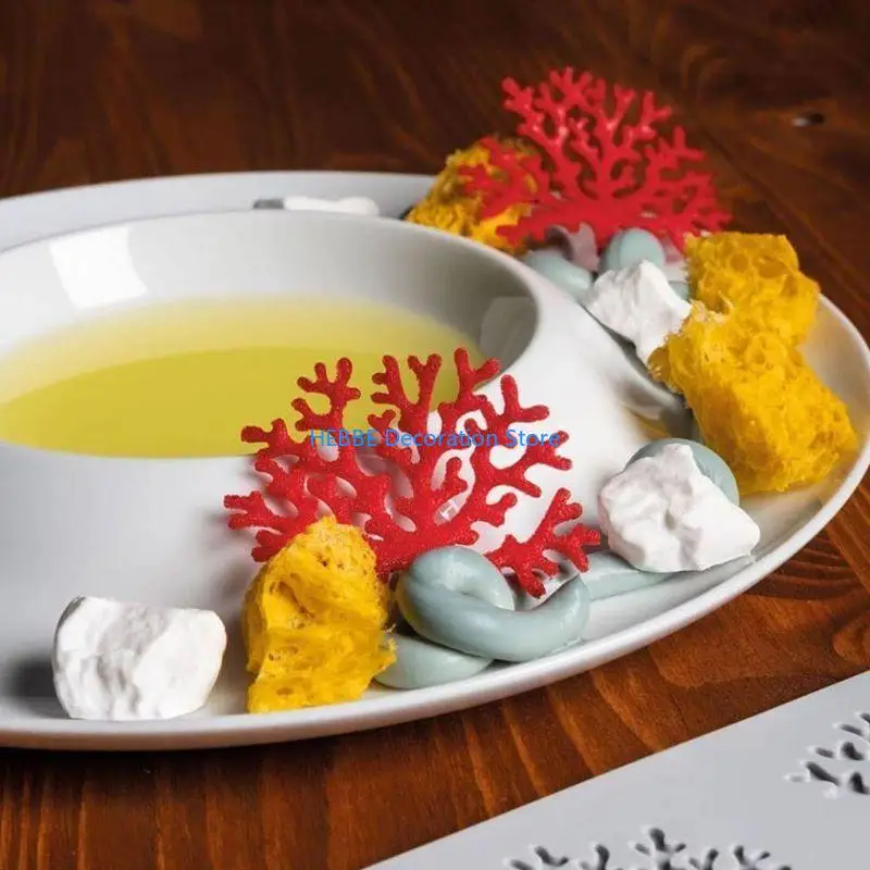 

B0KC формы листья силиконы формы шоколадные десертные раскопки DIY формы