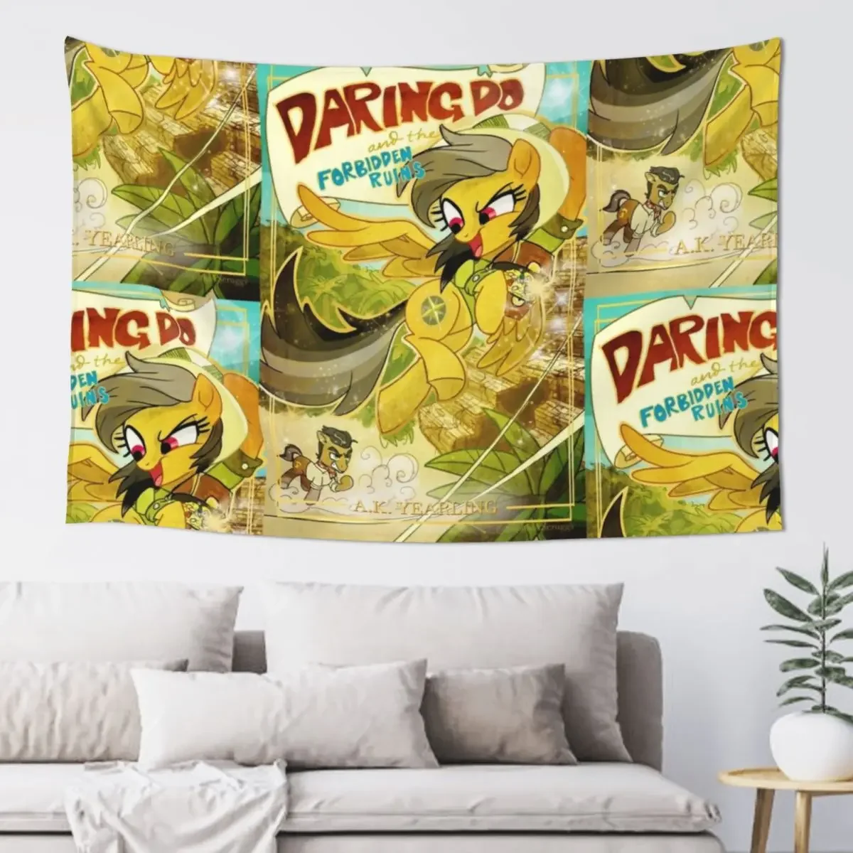 Daring Do Tapestry House Decorations Decorative Wall Wall Carpet Cute Room Things Tapestry