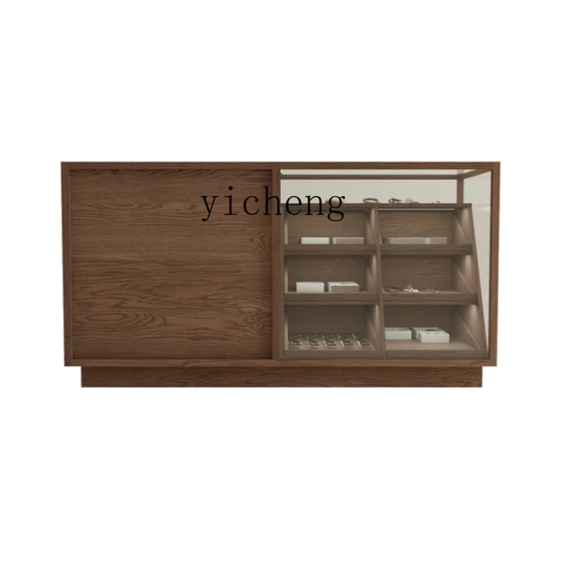 

Tqh Zhongdao Desk Cashier Display Cabinet Clothing Store Jewelry Shop Cashier Desk Zhongdao Cabinet Props Side Cabinet