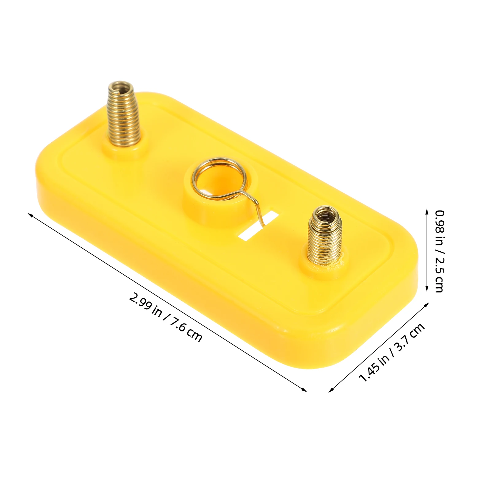 5pcs 미니 전구 홀더 과학 실험을위한 플라스틱 스프링 유형 라이트 소켓 베이스 전기 회로 Diy