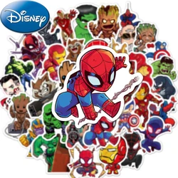 10/30/50/100pcs Disney Movie The Avengers Cartoon Stickers Cool Super Hero Anime Decals DIY Helmet Bike Car Cute Sticker for Kid