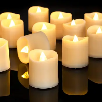 24-Piece Flameless LED Candle Set 1