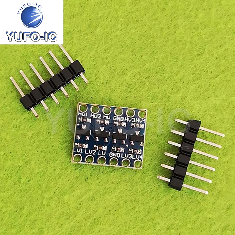 Free Ship 5pcs 4-Way Level Conversion Module Bidirectional Mutual Conversion 3.3V To 5V To 3.3V IIC Uartspi