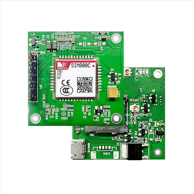 Sim800c board breakout board core board gsm gprs modul