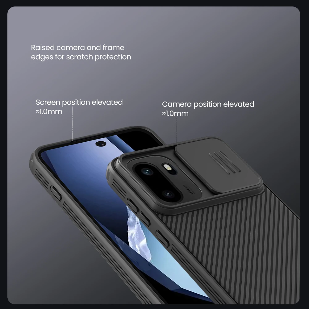 Für Oneplus 15R Hülle NILLKIN Passgenaue Hülle Camshield Super Frosted Shield Hülle Objektivschutzabdeckung – Detail 14