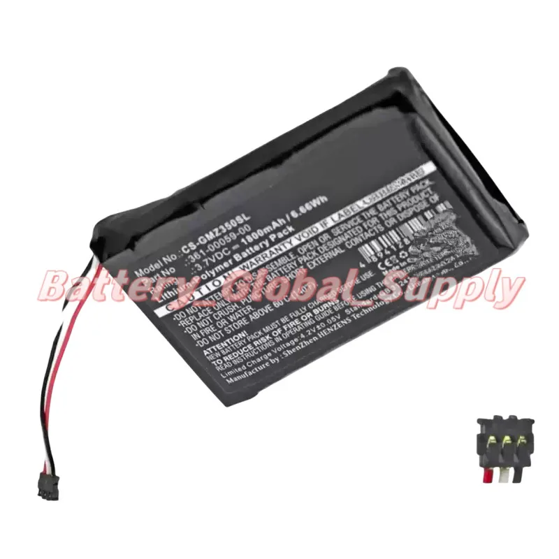 

For 361-00059-00 350LM 390LM 340LM Battery 3.7V 1800mAh 1 PCS New -