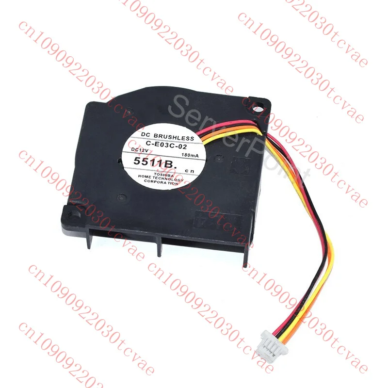 

C-E03C-02 4510 DC12V 180 мА Вентилятор проектора 4-проводной для C261MN/C3000X/C3001X/C3005WN