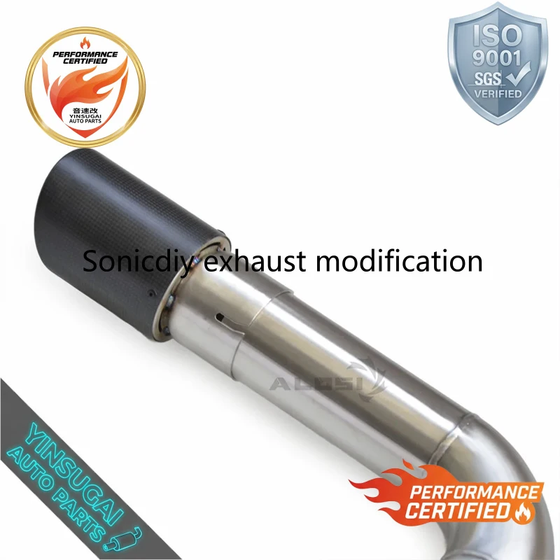 N20 B48 Engine Dual Tip Cat back Exhaust for BMW F32 F33 F36 420i 428i 430i 2.0T 304 Performance Racing Muffler System