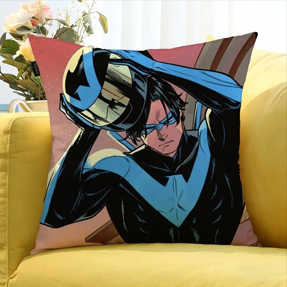 For Cool D-Dick Grayson   Various Sizes Square Pillow Case For Car Home Bedchamber Decor view 2