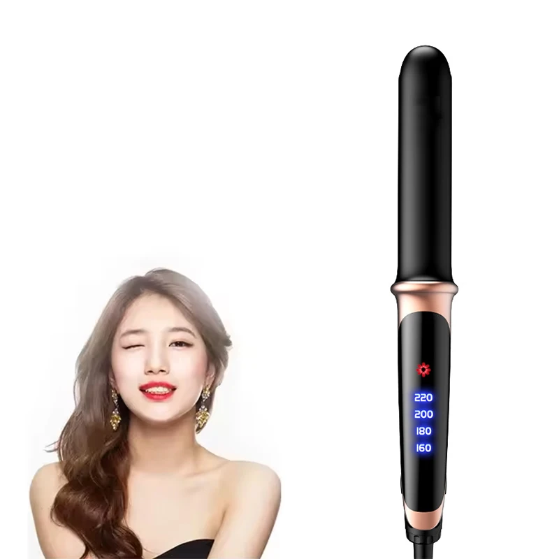

Hot Sale Flat Iron Hair Straightener and Curler Professional Hair Straightener Flat Iron With Ceramic Plates and Digital Control