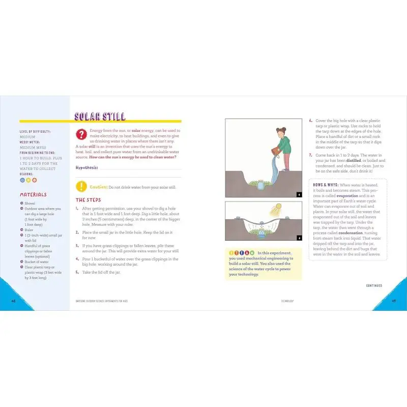 تجارب علمية خارجية رائعة للأطفال 50 مشروعًا بخاريًا وماذا تعمل في قاعة ميغان أوليفيا كاليستو 9781648769368