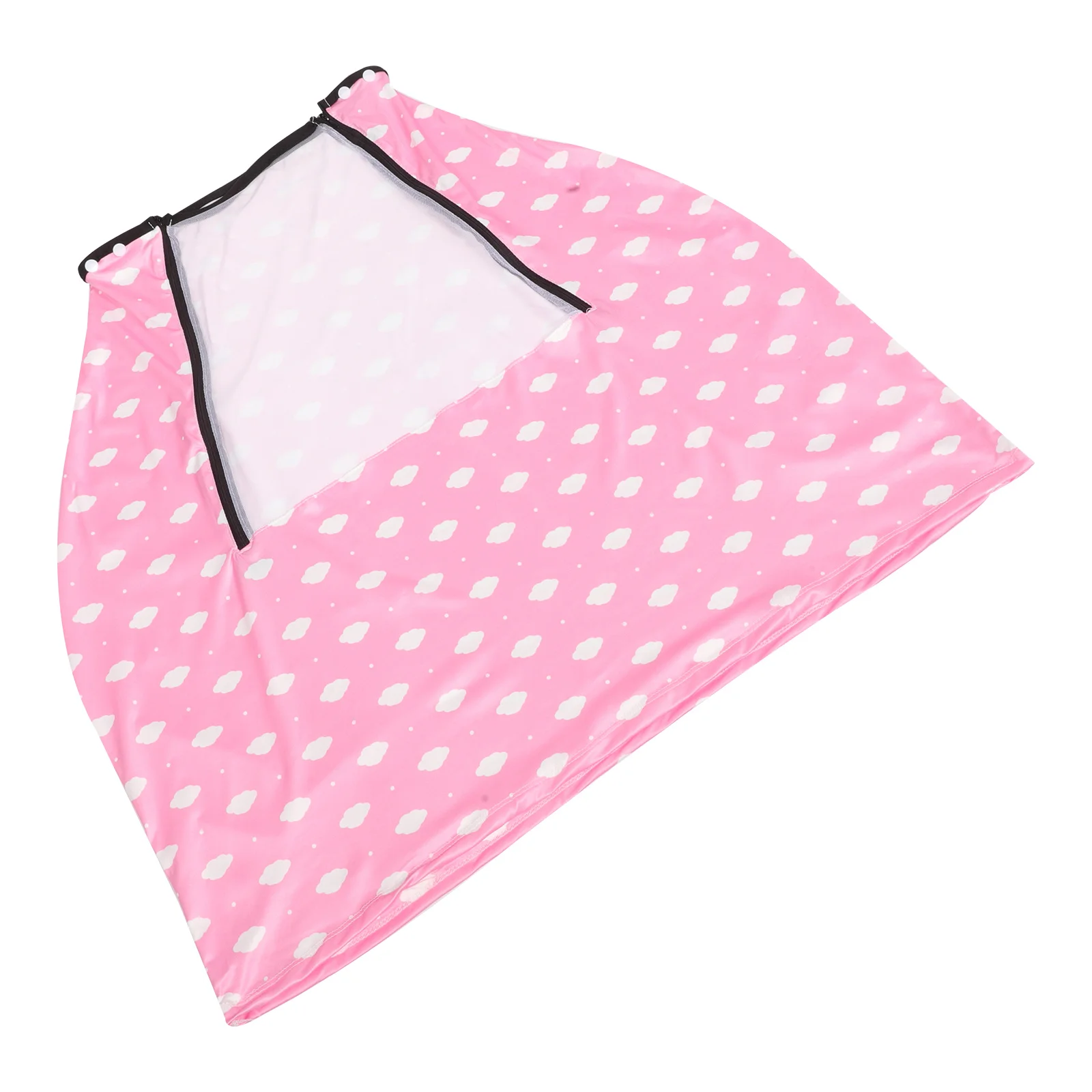 

Nursing Towel Baby Girl Car Seat Cover Pink Polyester Carseat Canopy Child Winter Stroller Cover Infant Carrier Hood
