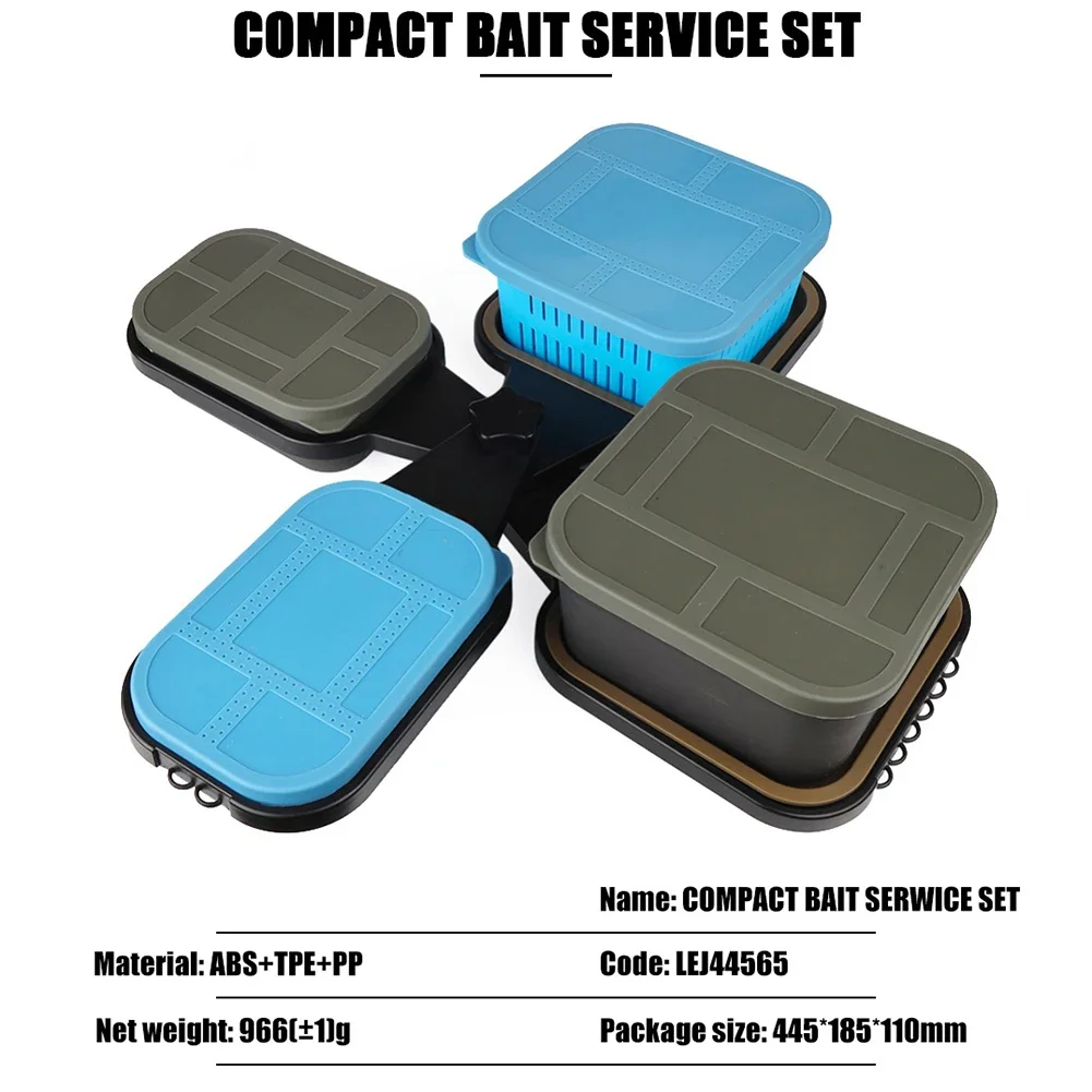 Boilies Organizer Fishing Bait Case Pocket Friendly Moisture Protection Multiple Arrangements Portable Fishing Bait Storage