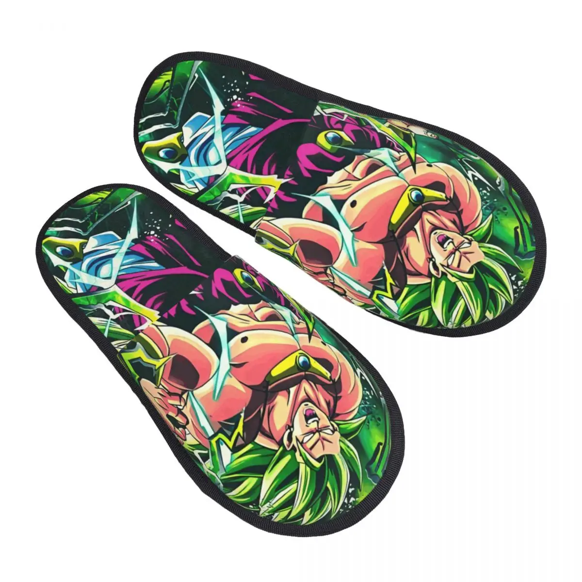 

Custom B-Brolies Cartoons Guest Slippers for Bathroom Women Popular House Slipper