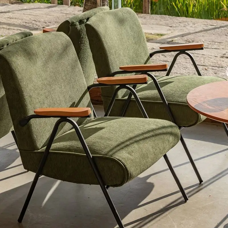 Fantasia apoio lombar cadeira traseira design confortável moderno chaise lounge relaxar cadeiras sala de estar nordic casa arredo móveis para casa