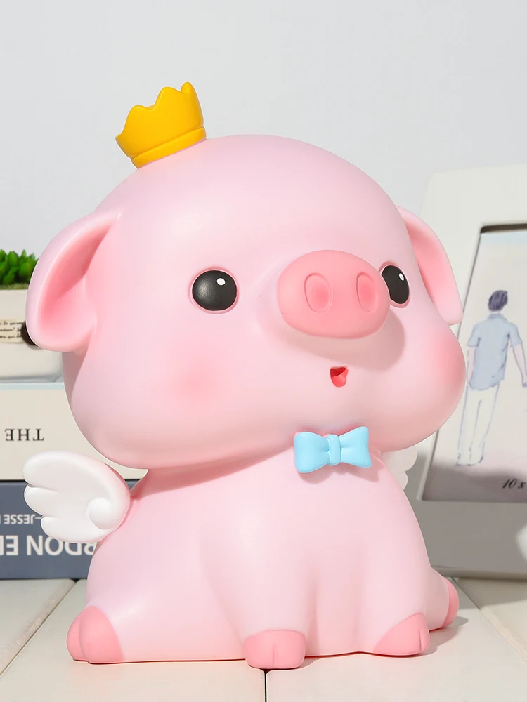 

New Piggy Coin Bank Drop-Resistant Children Schoolgirl Girl Savings Bank Money Box cute pig coin bank