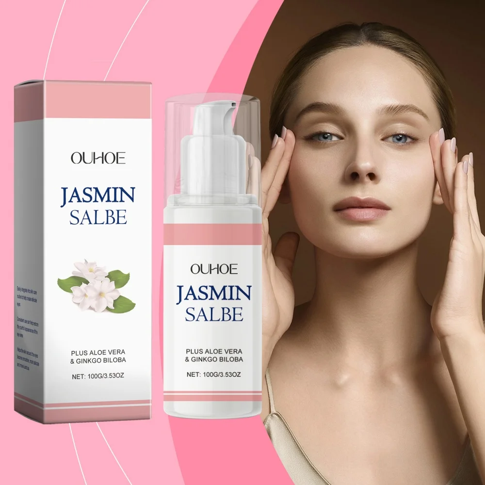 

Крем для глаз UHOE Jasmine нежно увлажняет глаза, уменьшает тонкие линии и темные круги, осветляет кожу вокруг глаз.