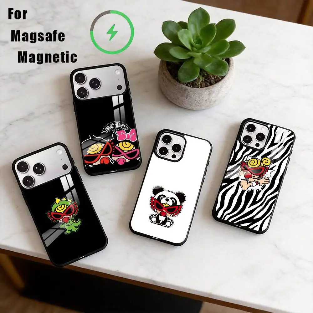 

Cute Hysteric M-Mini Phone Case For iPhone17,16,15,14,13,12,11 Plus,Pro Allows magnetic wireless charging
