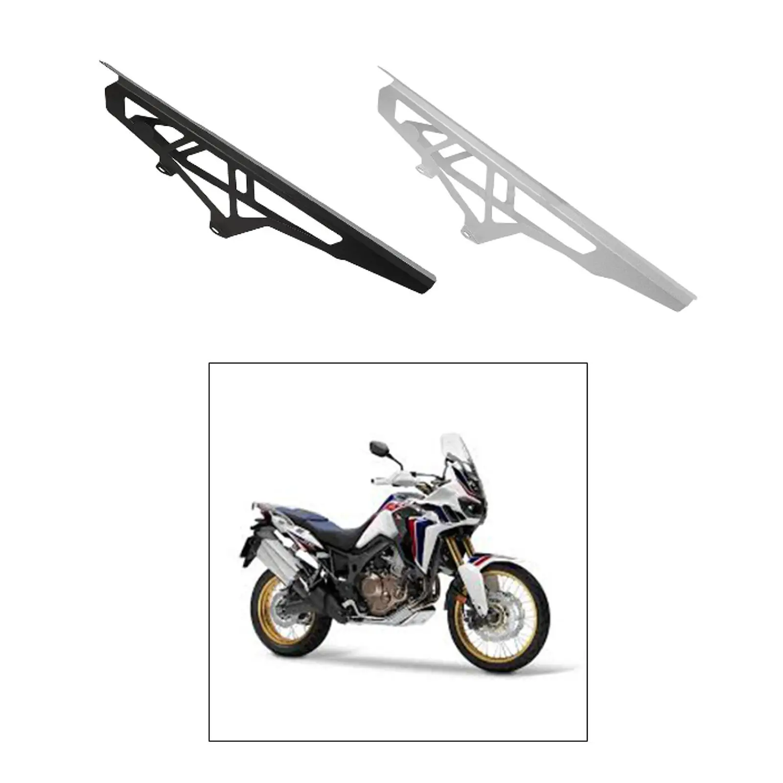 

Rear Chain Guard Cover Protector High Performance Professional Replace Parts Sturdy Fittings Accessories for Honda Crf1000L