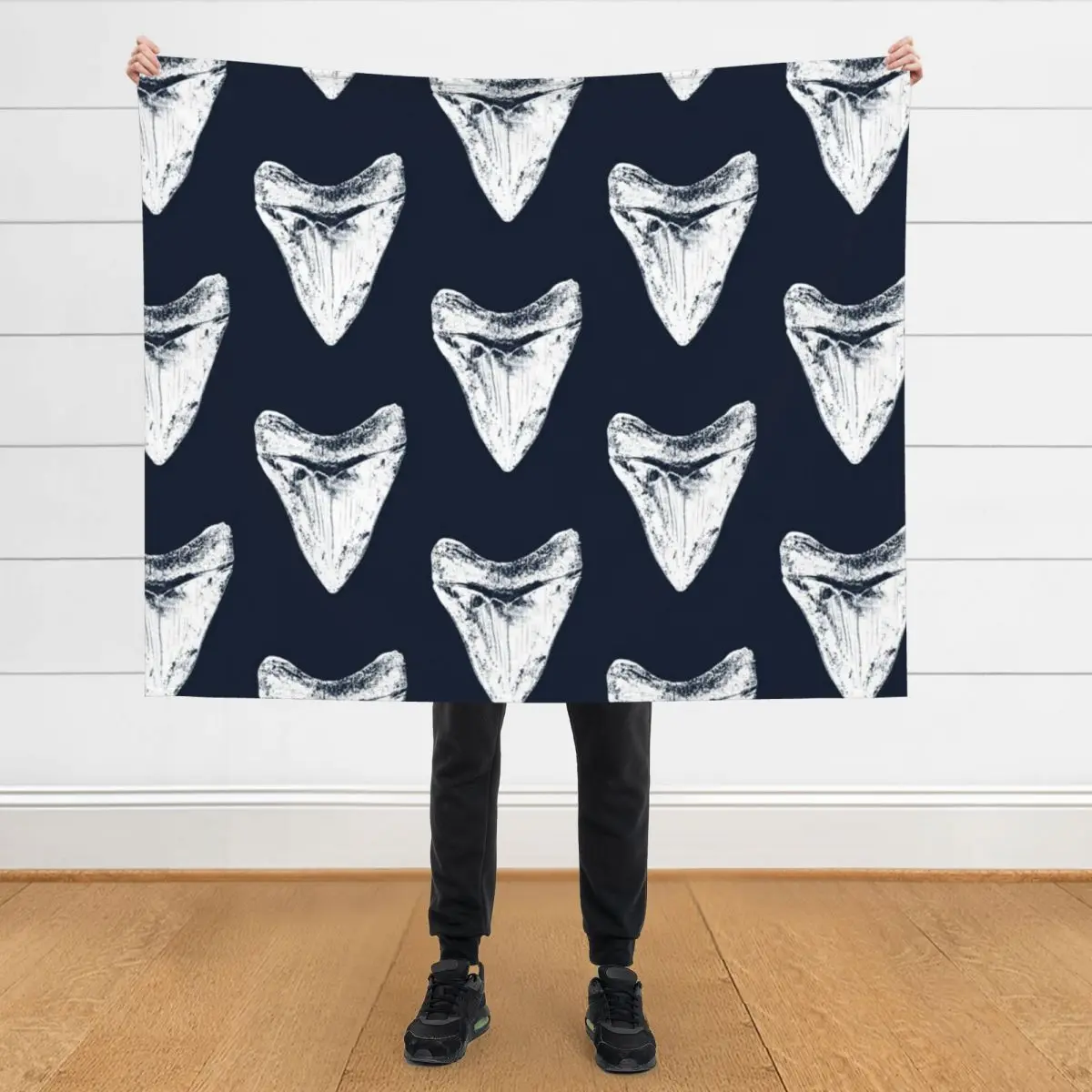 

Megalodon Shark Tooth Throw Blanket Bed Decorative Throw Decorative Beds Decoratives Blankets