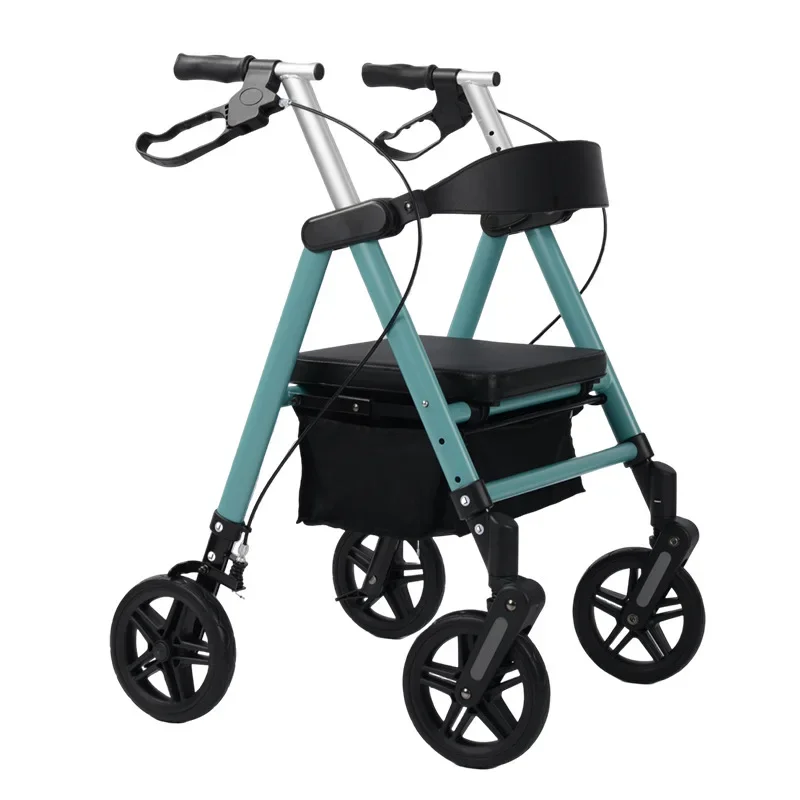 

Elderly walker walker walking trolley rehabilitation walking shopping cart shopping cart shopping with four-wheeler