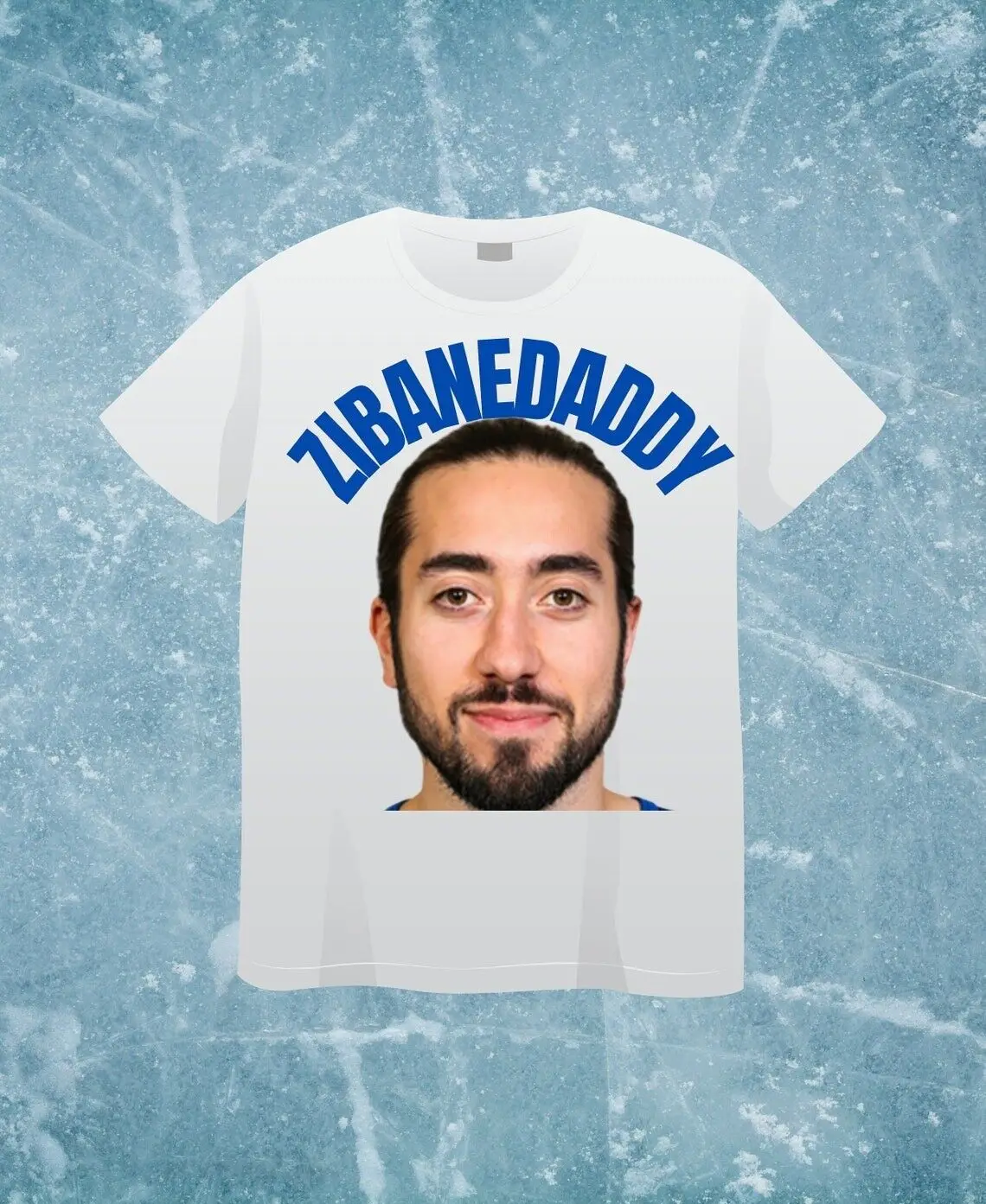 Mika Zibanejad-Zibanedaddy New York Ranger Team Hockey Playoff T Shirt White