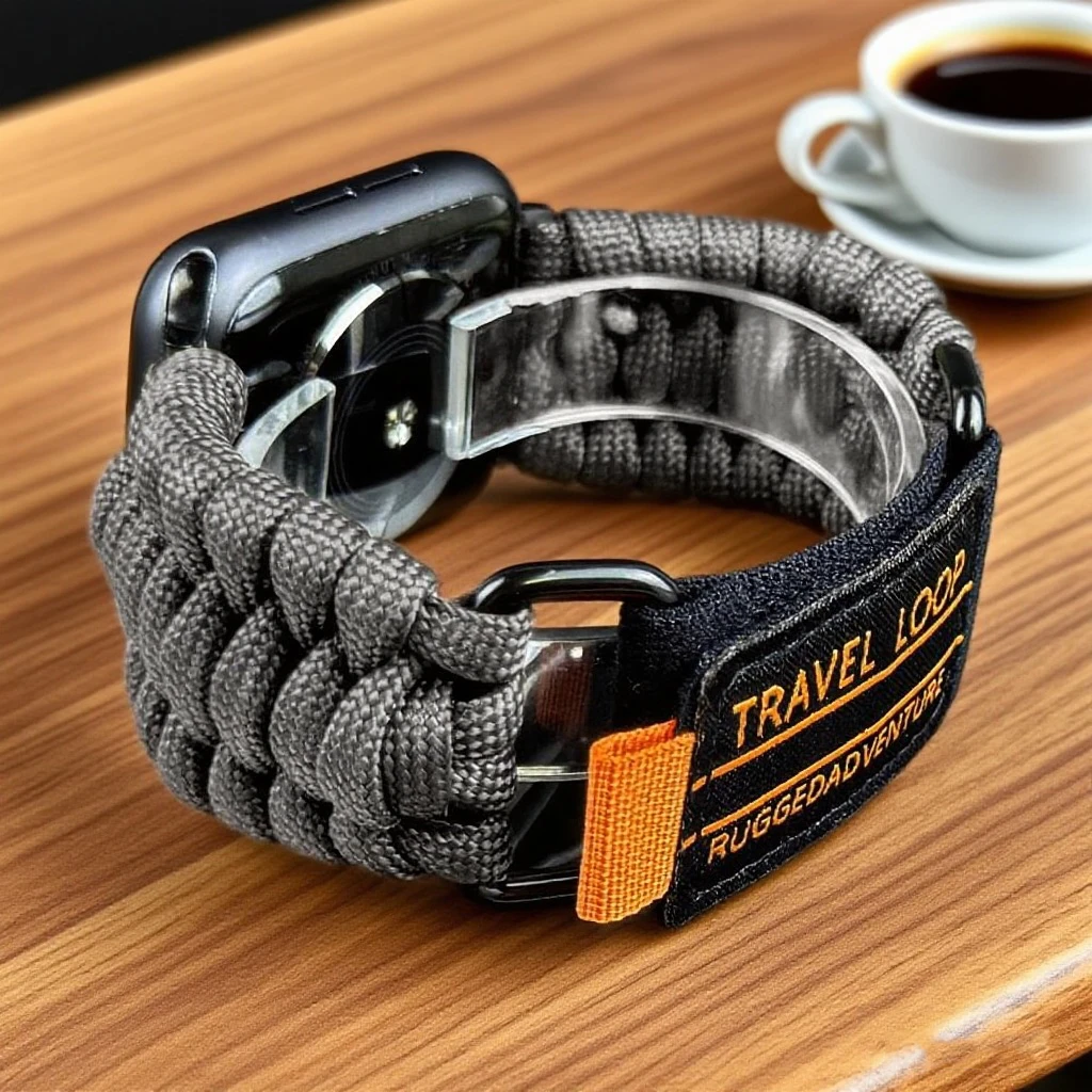 ل سوار ساعة أبل 46 مللي متر 55 مللي متر 44 مللي متر 42 مللي متر 41 مللي متر 40 مللي متر حزام iwatch 10/9/8/7/6/5/4/3/se كوريا iwatch الترا 2/1 49 مللي متر سوار النايلون