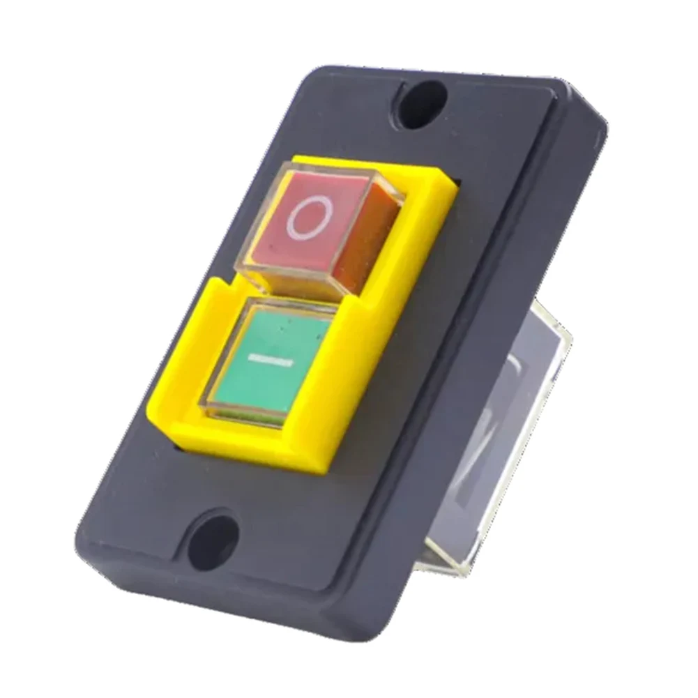 Waterproof Electromagnetic Switch KJD63 with Panel Start Button 5E4 Cycle Rating 250V for Industrial and Hydraulic Equipment