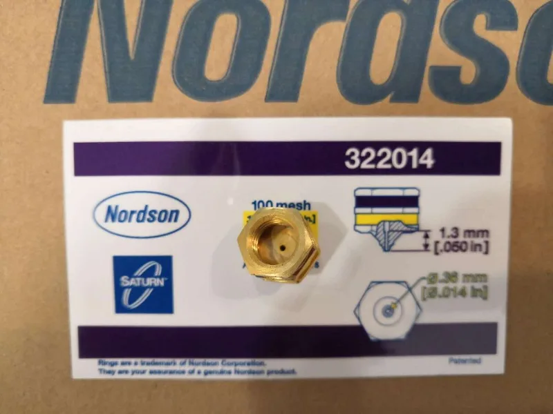 Nordson hot melt adhesive machine single hole straight nozzle nozzle nozzle nozzle nozzle NOZZLE, BR 322014